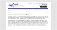 Desktop Screenshot of hoschappraisal.com