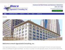 Tablet Screenshot of hoschappraisal.com